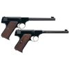 Image 2 : Collector's Lot of Two Colt Semi-Automatic Sporting Pistols -A) Colt Pre-War First Series Woodsman P