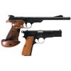 Image 2 : Two Semi-Automatic Pistols -A) Hammerli Walther Olympia Target Pistol