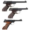 Image 2 : Three Semi-Automatic Sporting Pistols -A) J.C. Higgins Model 80 Pistol