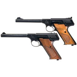 Collector's Lot of Two Colt Semi-Automatic Sporting Pistols -A) Colt Third Series Woodsman Pistol