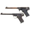 Image 1 : Two Semi-Automatic Sporting Pistols -A) High Standard Model B Pistol