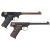 Image 2 : Two Semi-Automatic Sporting Pistols -A) High Standard Model B Pistol