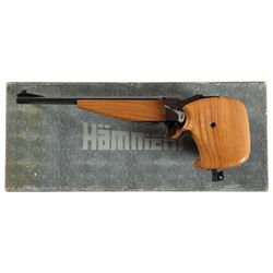 Hammerli Model 107 Single Shot Target Pistol with Box