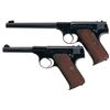 Image 1 : Collector's Lot of Two Colt Semi-Automatic Sporting Pistols -A) Colt Pre-Woodsman Pistol