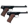 Image 2 : Collector's Lot of Two Colt Semi-Automatic Sporting Pistols -A) Colt Pre-Woodsman Pistol
