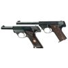 Image 1 : Two High Standard Sporting Semi-Automatic Pistols -A) High Standard Model GB Pistol