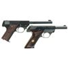Image 2 : Two High Standard Sporting Semi-Automatic Pistols -A) High Standard Model GB Pistol