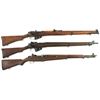 Image 1 : Three Military Rifles -A) Lithgow SMLE MK III Bolt Action Rifle