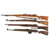 Image 2 : Four Military Rifles -A) Danzig Arsenal GEW 98 Bolt Action Rifle with Bayonet