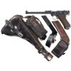 Image 1 : DWM 1917 Dated Model 1913 Artillery Luger Semi-Automatic Pistol with Stock, Holster Rig and Drum Mag