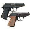 Image 2 : Two Walther Semi-Automatic Pistols -A) Walther Model PP Pistol