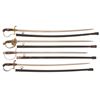 Image 1 : Four German Swords with Scabbards