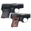 Image 2 : Collector's Lot of Two Mauser Semi-Automatic Pocket Pistols with Holsters -A) Mauser WTP I Pistol