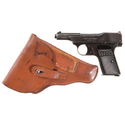 Franz Stock Semi-Automatic Pistol with Holster