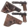 Image 1 : Two Steyr Semi-Automatic Pistols with Holsters -A) Steyr Model 1911 Pistol