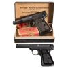 Image 1 : Collector's Lot of Two Savage Semi-Automatic Pistols -A) Savage Model 1917 Pistol with Box