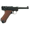 Image 2 : World War II Mauser "byf" Code "42" Date P.08 Luger Semi-Automatic Pistol