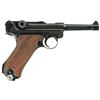 Image 2 : World War II Mauser Banner 1942 Dated "Eagle/L" Nazi Police Luger Semi-Automatic Pistol