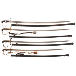 Four German Style Swords