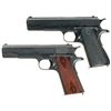 Image 1 : Two Argentine Military Semi-Automatic Pistols -A) D.G.F.M. - (F.M.A.P) Model 1927 Pistol with Air Fo