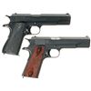 Image 2 : Two Argentine Military Semi-Automatic Pistols -A) D.G.F.M. - (F.M.A.P) Model 1927 Pistol with Air Fo