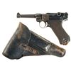 Image 1 : Erfurt Model 1914 Luger Semi-Automatic Pistol Dated "1917" with Holster