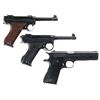Image 2 : Three Semi-Automatic Pistols -A) Finnish Valmet L-35 Lahti Pistol