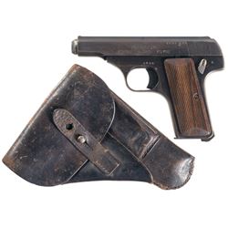 Kohout & Spolecnost Mars Model Semi-Automatic Pistol with Holster