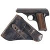 Image 1 : Kohout & Spolecnost Mars Model Semi-Automatic Pistol with Holster