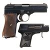 Image 2 : Collector's Lot of Two Czechoslovakian Semi-Automatic Pistols -A) CZ Model 1924 Pistol with Military