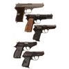 Image 2 : Five European Semi-Automatic Pistols -A) CZ Model 52 Pistol with Holster