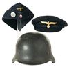 Image 1 : Grouping of German Kriegsmarine Style Headgear