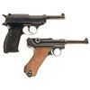 Image 2 : Two Semi-Automatic German Military Pistols -A) Walther "ac/41" Code P-38 Pistol