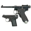 Image 1 : Two Semi-Automatic Pistols -A) Early Production Serial Number "201" Tokyo Gas & Electric Papa Nambu 