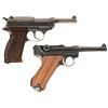 Image 2 : Two German Military Semi-Automatic Pistols -A) Mauser "byf/44" Code P-38 Pistol