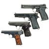 Image 1 : Four Semi-Automatic Pistols -A) French S.A.C.M. Model 1935A Pistol