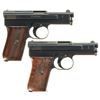 Image 2 : Collector's Lot of Two Mauser Semi-Automatic Pistols with Boxes -A) Mauser Model 1910 Pistol