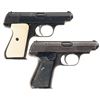 Image 2 : Collector's Lot of Two Nazi Marked Semi-Automatic Pistols -A) J.P. Sauer & Son Model 38H Pistol with