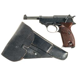 Walther "ac43" Code P-38 Semi-Automatic Pistol with Holster