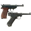 Image 2 : Two German Semi-Automatic Pistols -A) Mauser "byf/44" P-38 Pistol