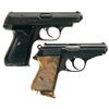 Image 2 : Two European Semi-Automatic Pistols -A) J. P. Sauer Model 38H Nazi Police Proofed Pistol