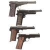 Image 3 : Four Spanish Semi-Automatic Pistols with Case -A) Campo-Giro Model 1913-16 Pistol