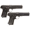 Image 2 : Two Husqvarna Model 1907 Semi-Automatic Pistols -A) Husqvarna Model 1907 Pistol