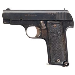 Spanish "Ruby" Pattern Praga Marked Semi-Automatic Pistol with Rare Czech Proofs