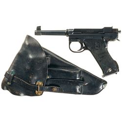Swedish Husqvarna Lahti Model Semi-Automatic Pistol with Holster
