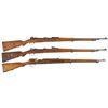 Image 1 : Three Bolt Action Military Rifles -A) Simson GEW 98 Rifle