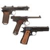 Image 2 : Three Semi-Automatic Pistols -A) Steyr Model 1911 Pistol with Holster
