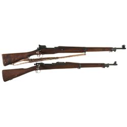 Two U.S. Military Bolt Action Rifles -A) U.S. Remington Model 1917 Rifle