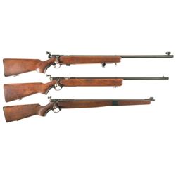 Three U.S. Mossberg Bolt Action Training Rifles -A) U.S. Mossberg Model 144US Rifle