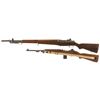 Image 2 : Two U.S. Military Semi-Automatic Longarms -A) U.S. Springfield Armory M1 Garand Rifle with Grenade L